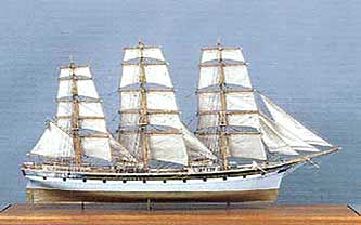 Skeppsmodell Skeppet Albert Wilhelm