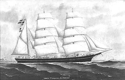 Skeppet Dahlia af Landskrona