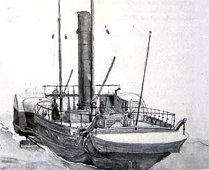 Hjulångfartyget Gotland tillhörde 
